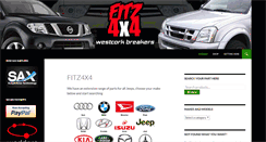 Desktop Screenshot of fitz4x4.com